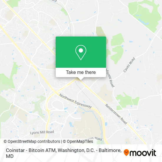 Coinstar - Bitcoin ATM map