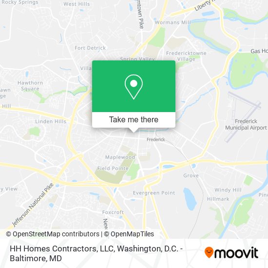 HH Homes Contractors, LLC map