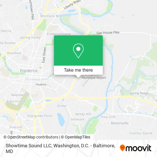 Mapa de Showtime Sound LLC