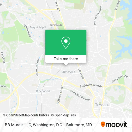 BB Murals LLC map
