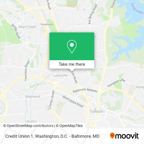 Credit Union 1 map