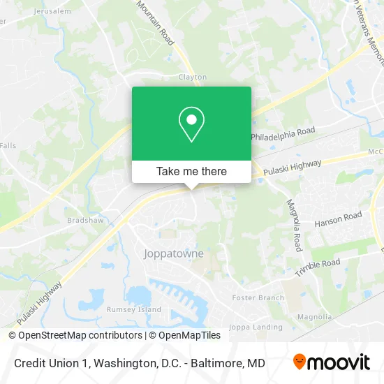 Credit Union 1 map