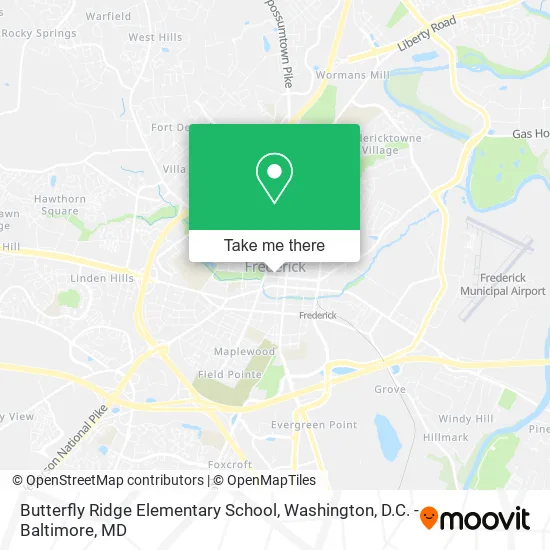 Butterfly Ridge Elementary School map