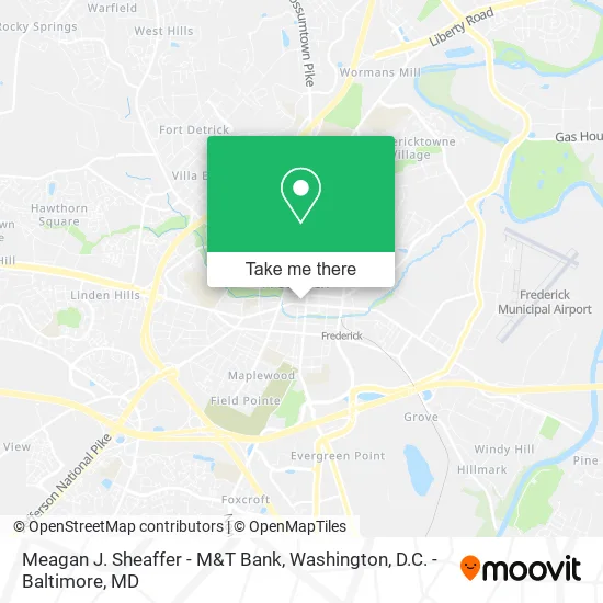 Meagan J. Sheaffer - M&T Bank map