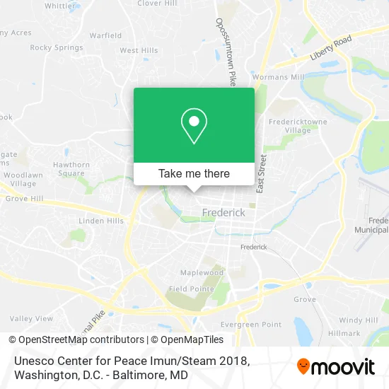 Unesco Center for Peace Imun / Steam 2018 map