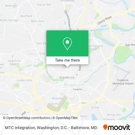 Mapa de MTC Integration