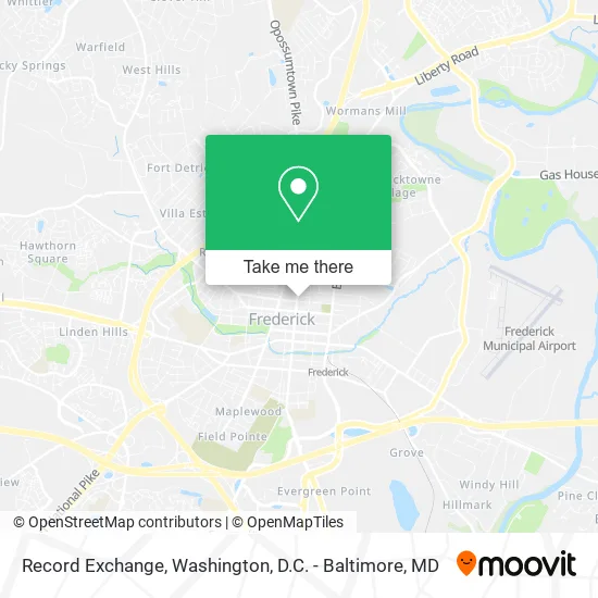 Record Exchange map