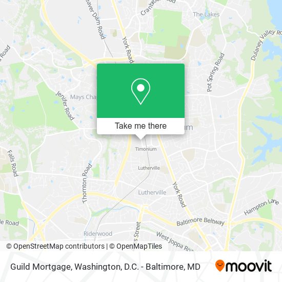 Guild Mortgage map