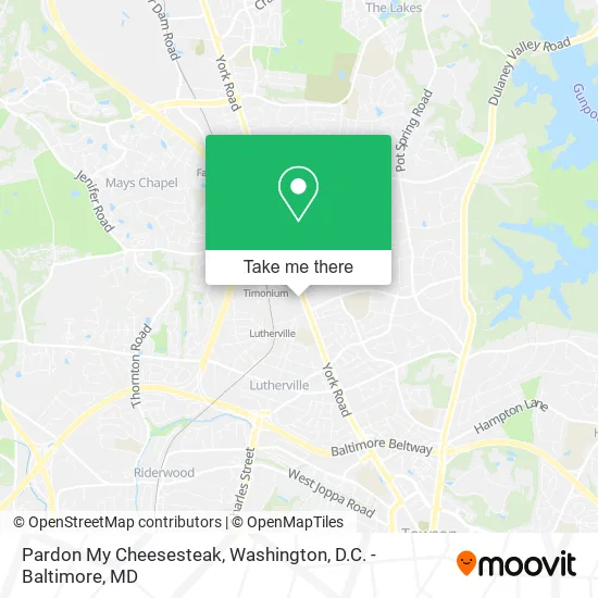 Pardon My Cheesesteak map