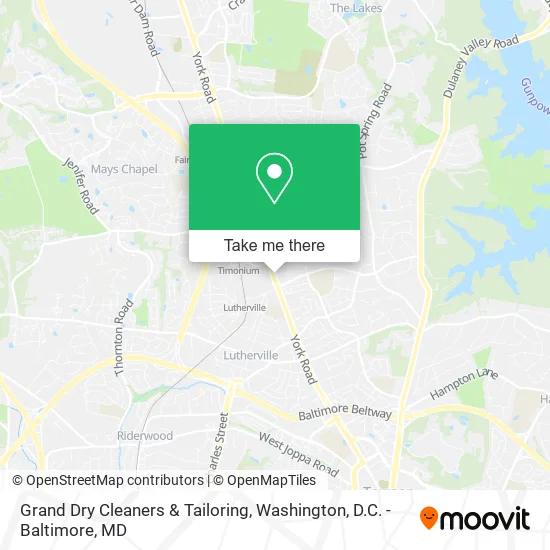 Mapa de Grand Dry Cleaners & Tailoring