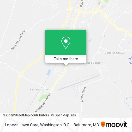 Lopez's Lawn Care map