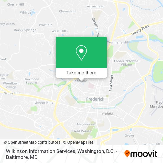 Mapa de Wilkinson Information Services