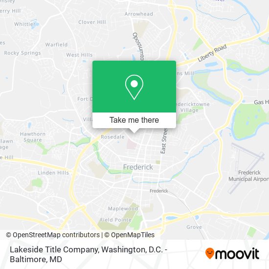 Lakeside Title Company map