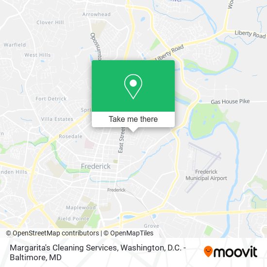 Margarita's Cleaning Services map