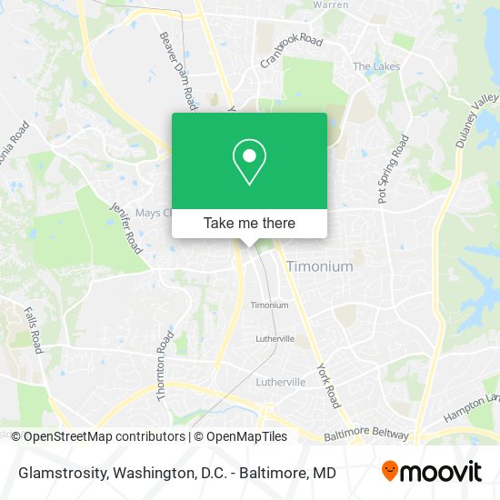 Glamstrosity map