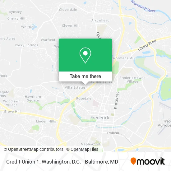 Credit Union 1 map