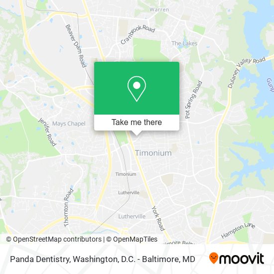 Panda Dentistry map