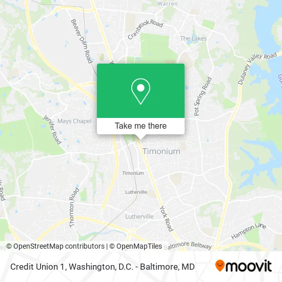 Credit Union 1 map
