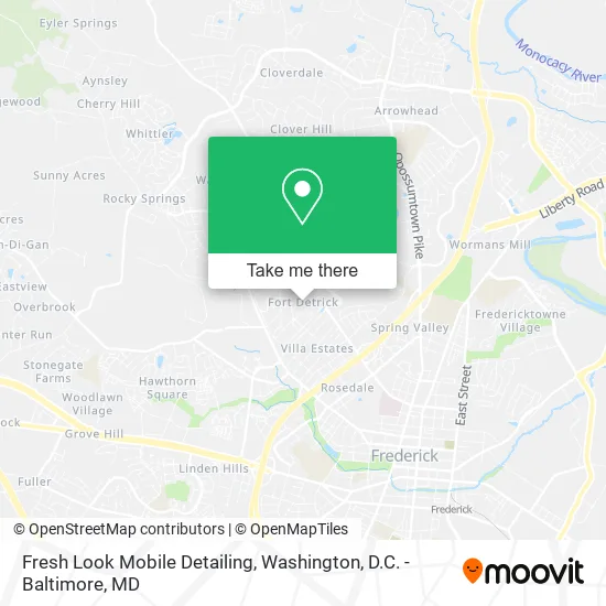 Fresh Look Mobile Detailing map