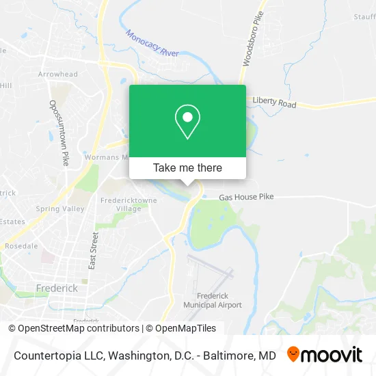 Countertopia LLC map