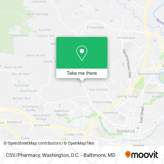 CSV/Pharmacy map