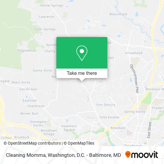 Cleaning Momma map