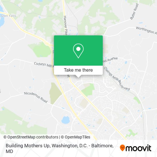 Building Mothers Up map