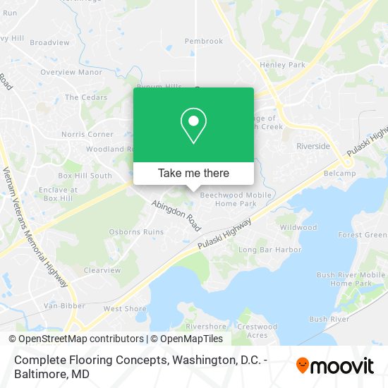 Mapa de Complete Flooring Concepts