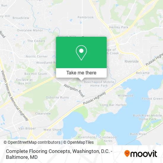 Complete Flooring Concepts map