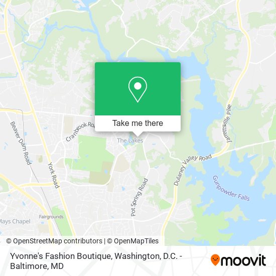 Mapa de Yvonne's Fashion Boutique
