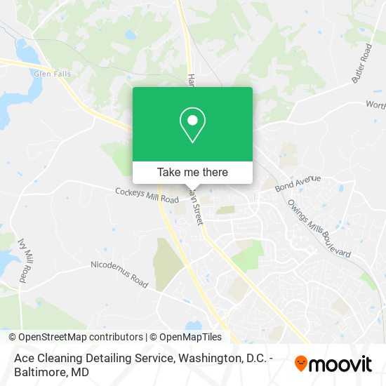 Mapa de Ace Cleaning Detailing Service