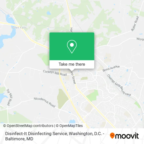 Disinfect-It Disinfecting Service map