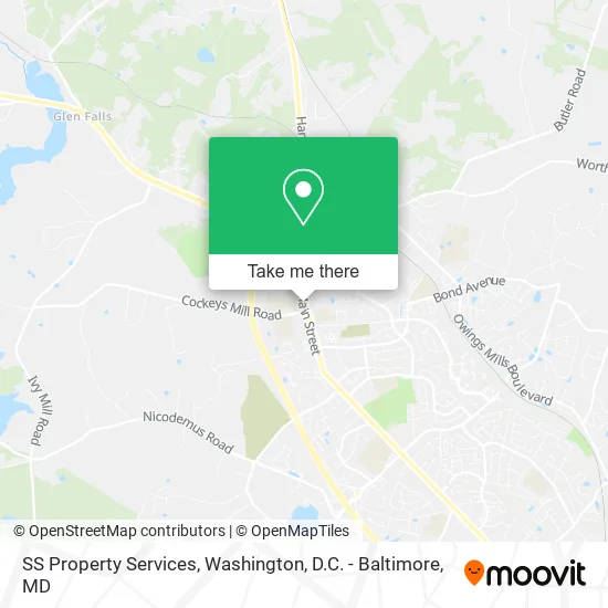 SS Property Services map