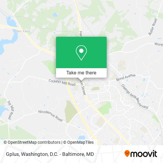 Mapa de Gplus