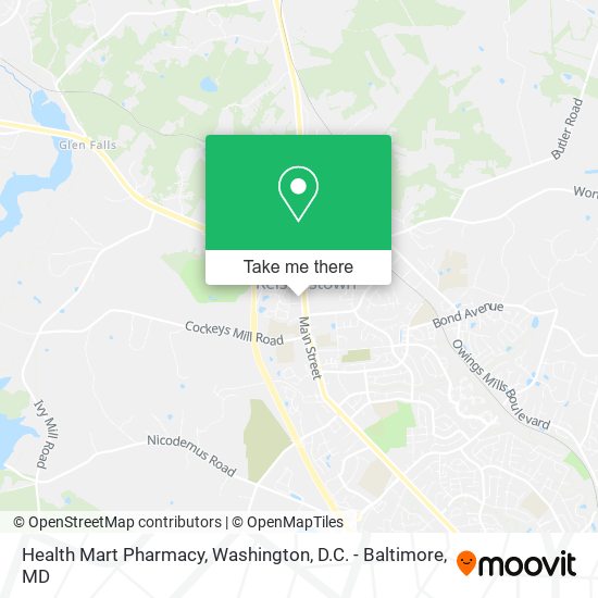 Health Mart Pharmacy map