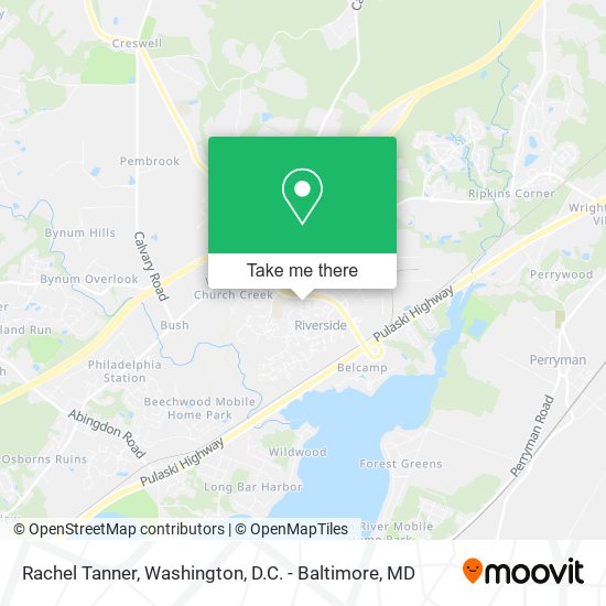 Rachel Tanner map