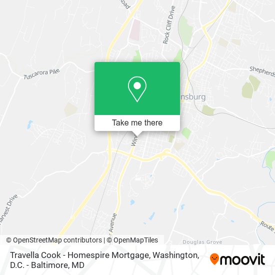 Mapa de Travella Cook - Homespire Mortgage