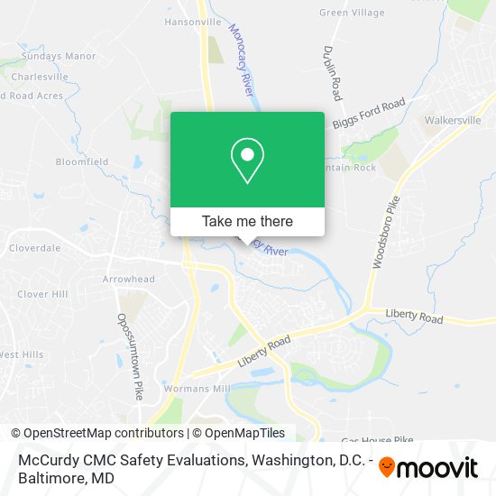 Mapa de McCurdy CMC Safety Evaluations