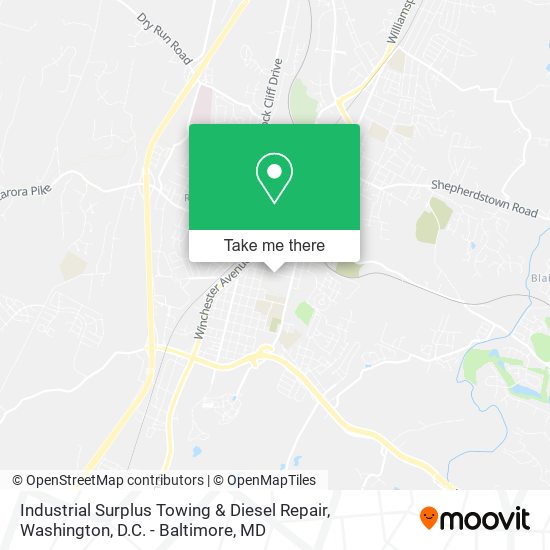 Mapa de Industrial Surplus Towing & Diesel Repair