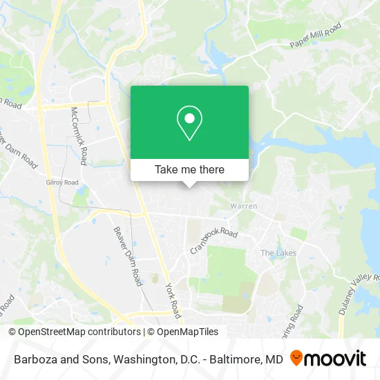 Barboza and Sons map