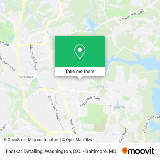 Mapa de Fastkar Detailing