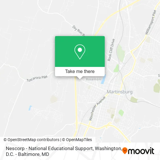 Nescorp - National Educational Support map