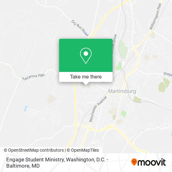 Mapa de Engage Student Ministry