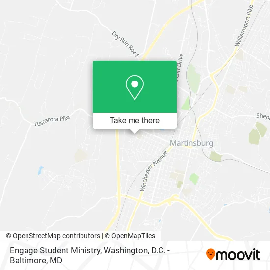 Engage Student Ministry map