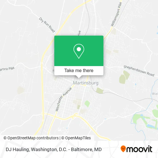 DJ Hauling map
