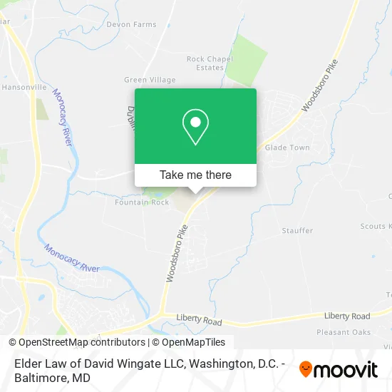 Elder Law of David Wingate LLC map