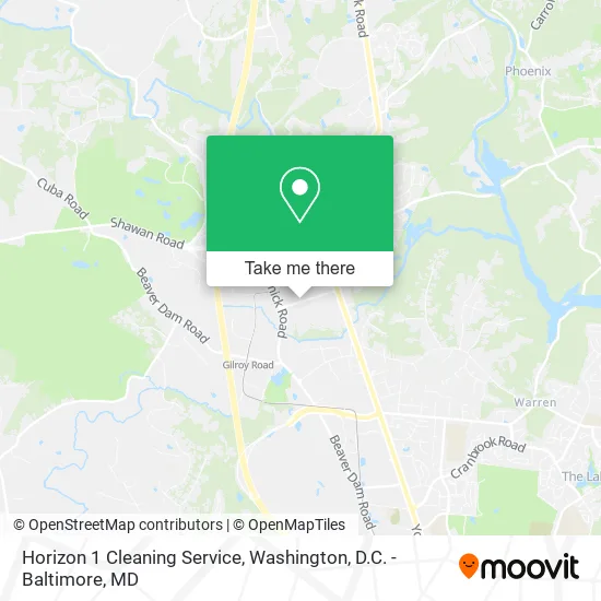 Horizon 1 Cleaning Service map