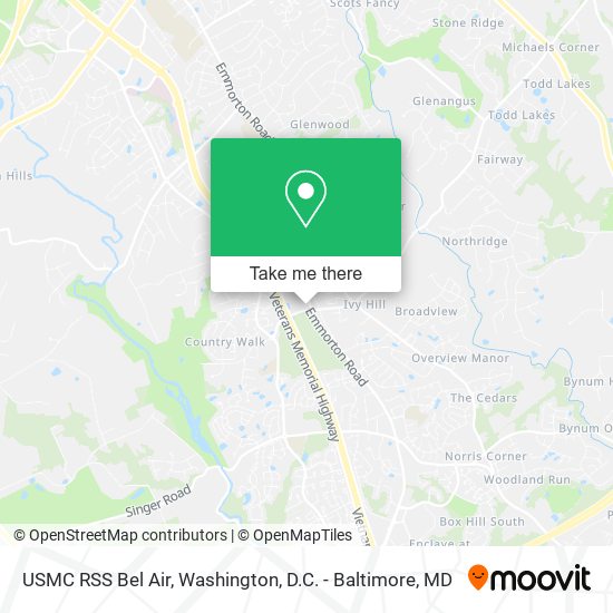 USMC RSS Bel Air map
