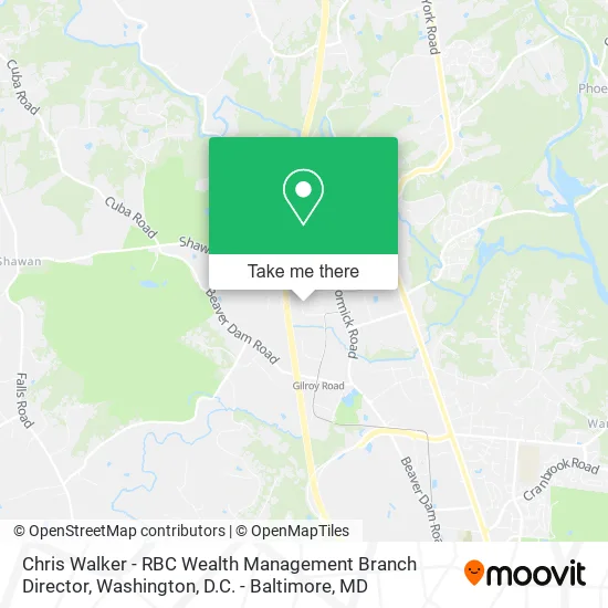 Chris Walker - RBC Wealth Management Branch Director map