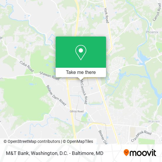 M&T Bank map